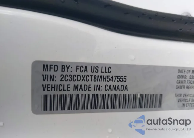 2C3CDXCT8MH547555: 40932154