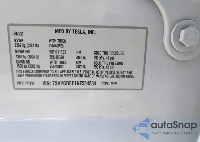 7SAYGDEE1NF554234: 40931501