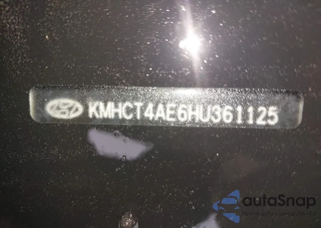KMHCT4AE6HU361125: 40940788