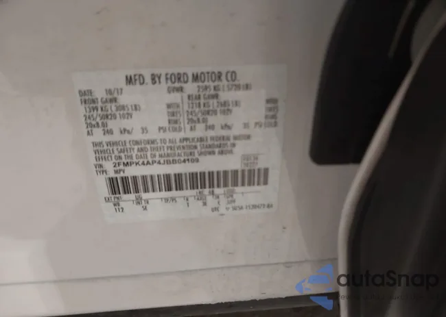 2FMPK4AP4JBB04109: 40941260