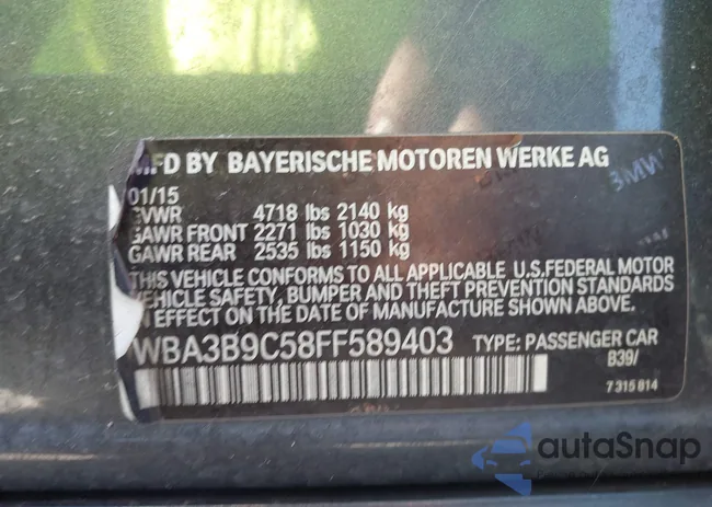 WBA3B9C58FF589403: 40942998