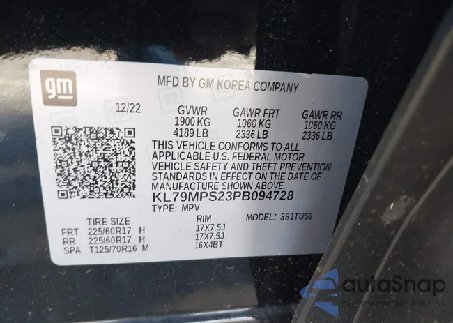 KL79MPS23PB094728: 40961698