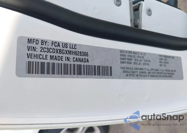 2C3CDXBGXMH628366: 40964782