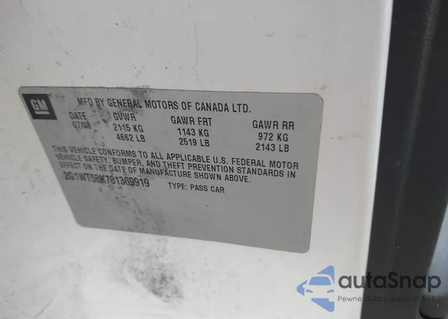 2G1WT58K781369919: 40975604