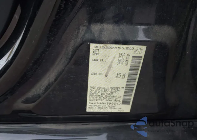 1N4AL3AP0FN399342: 40977011