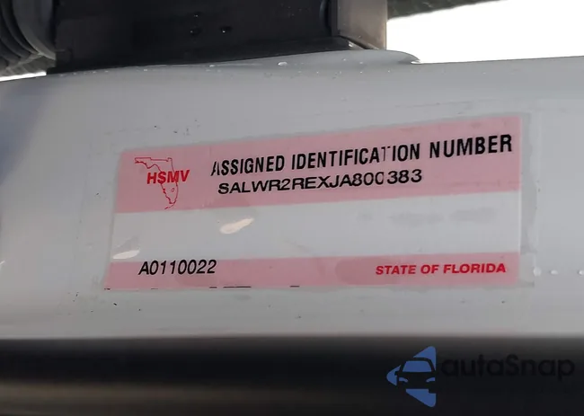 SALWR2REXJA800383: 40976385