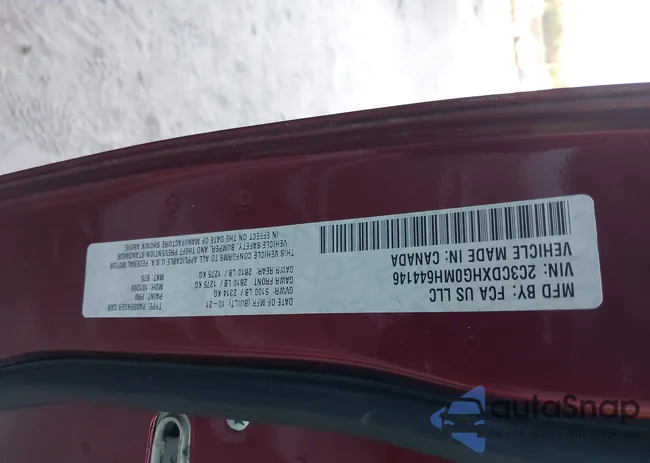 2C3CDXHG0MH644146: 40982058