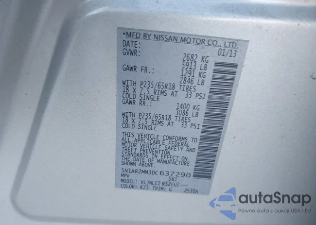 5N1AR2MM3DC637290: 40992108