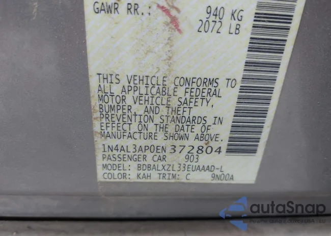 1N4AL3AP0EN372804: 40992668