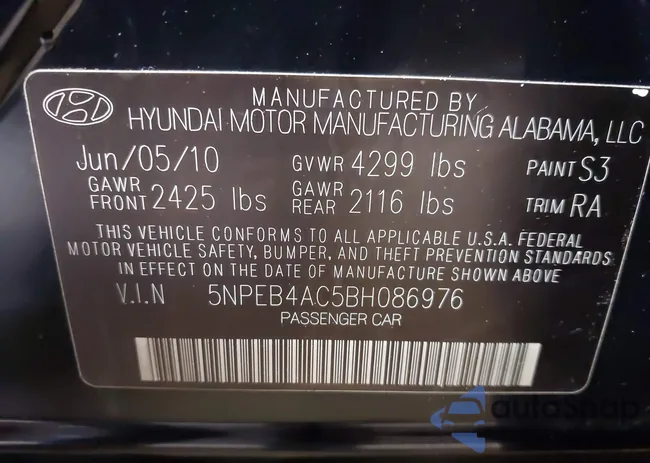 5NPEB4AC5BH086976: 40993174