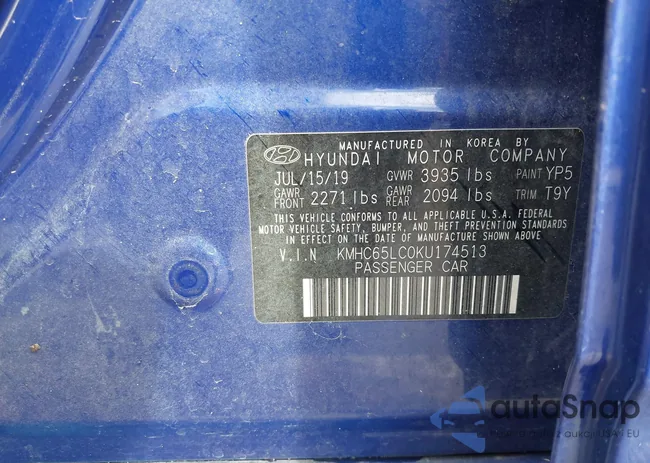 KMHC65LC0KU174513: 40998432