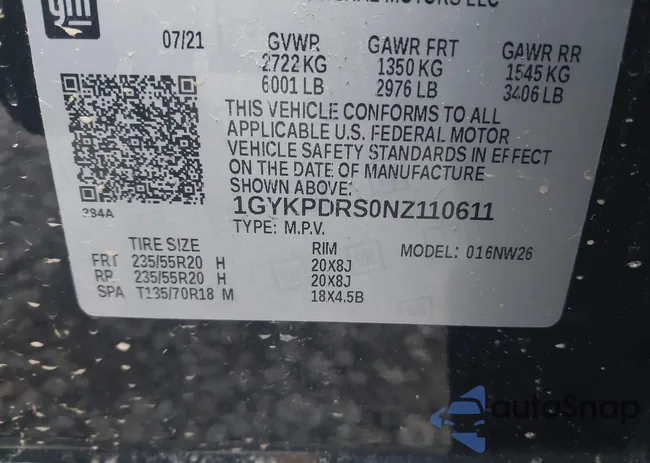 1GYKPDRS0NZ110611: 41004790