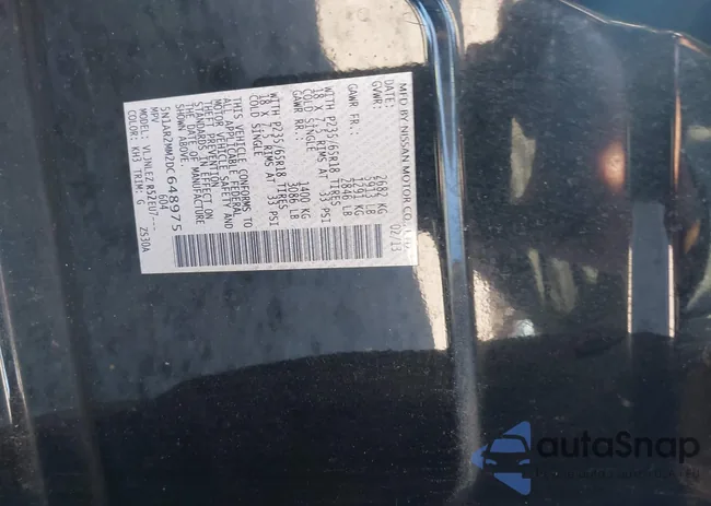 5N1AR2MM2DC648975: 41004999