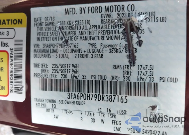 3FA6P0H79DR387165: 41012956