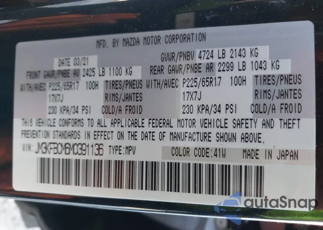 JM3KFBCM6M0391136: 41019736