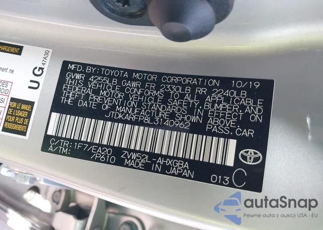 JTDKARFP8L3140962: 41022736