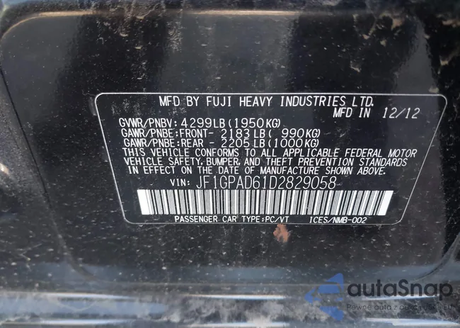 JF1GPAD61D2829058: 41023153