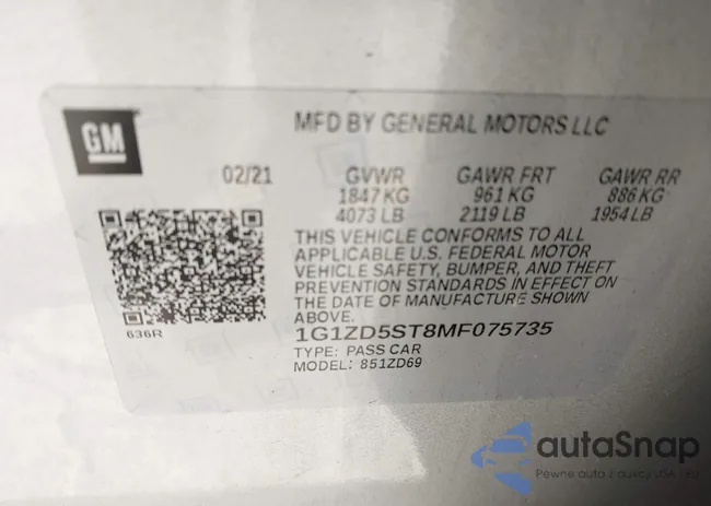 1G1ZD5ST8MF075735: 41024711