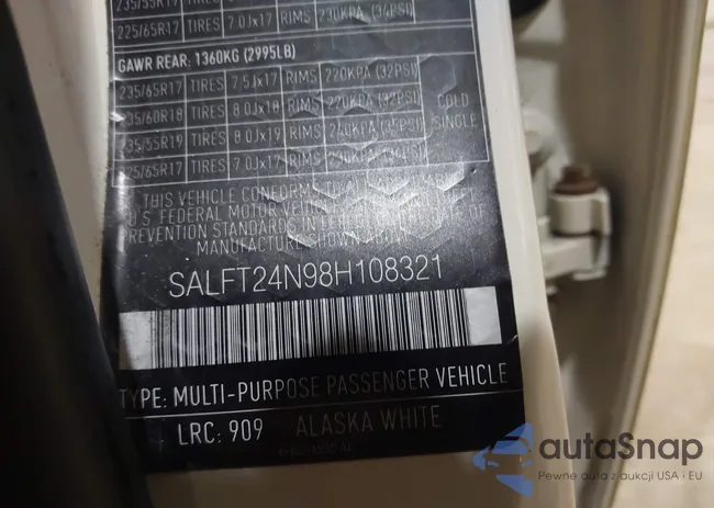 SALFT24N98H108321: 41025795