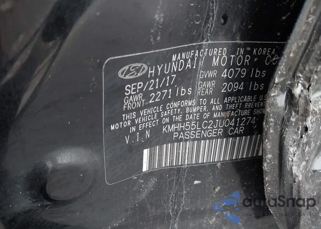 KMHH55LC2JU041274: 41028057