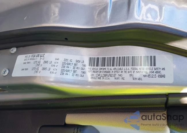 1C4PJLCB8FW762167: 41032978