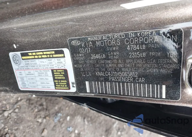 KNALC4J11H5065812: 41036491