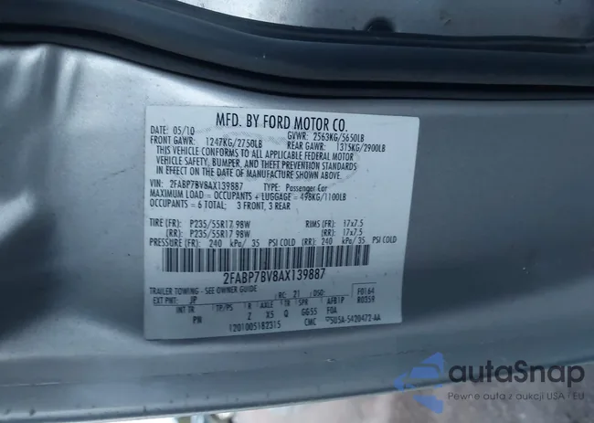 2FABP7BV8AX139887: 41039044