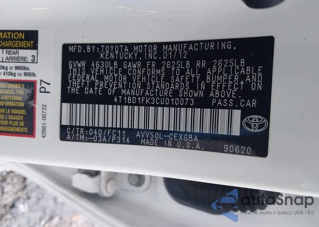 4T1BD1FK3CU010073: 41042379