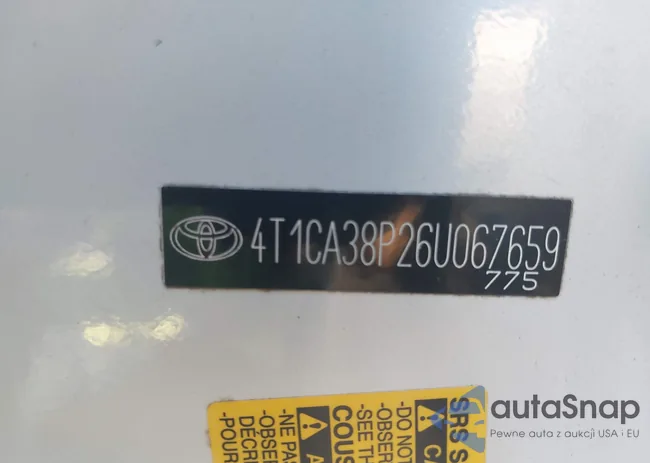 4T1CA38P26U067659: 41051449