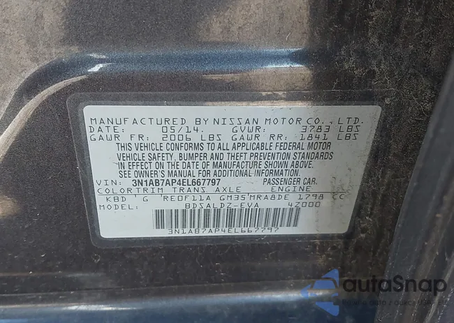 3N1AB7AP4EL667797: 41059444