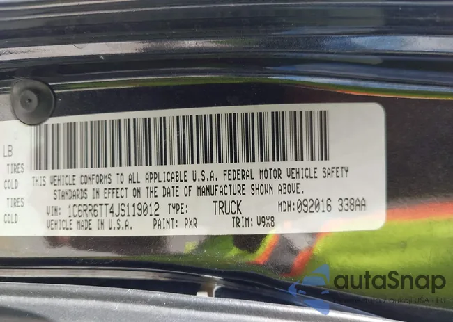 1C6RR6TT4JS119012: 41065883