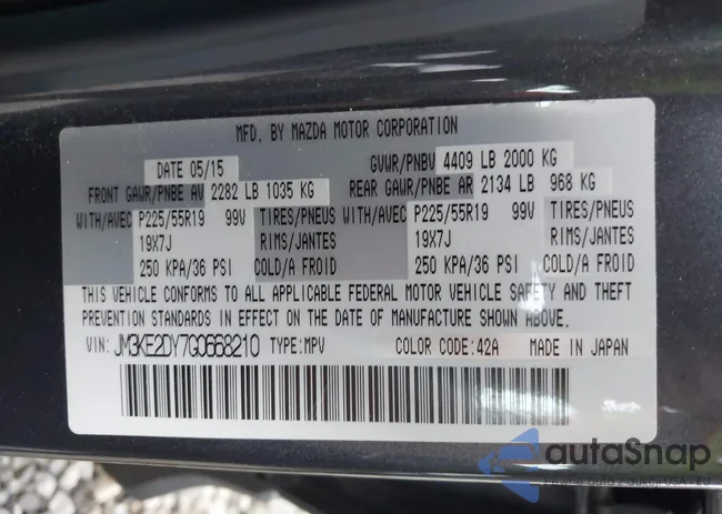 JM3KE2DY7G0668210: 41066894