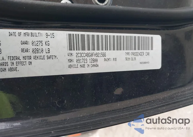 2C3CCABG0FH921566: 41085761