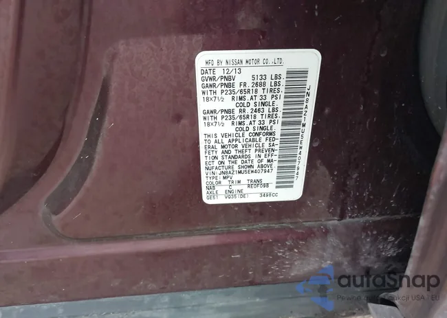 JN8AZ1MU5EW407947: 41087208