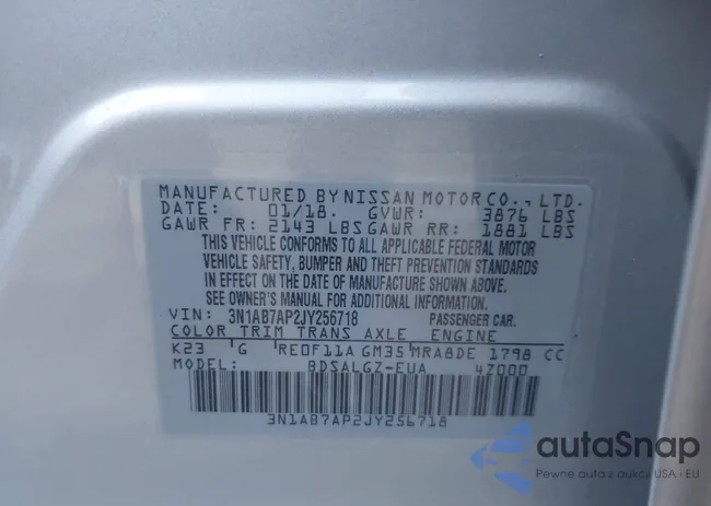 3N1AB7AP2JY256718: 41093816