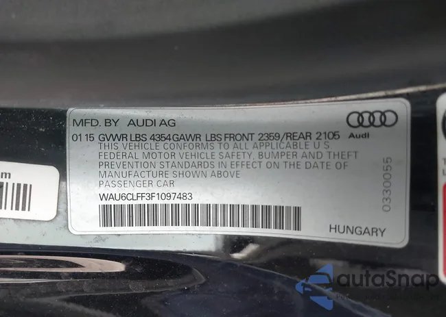 WAU6CLFF3F1097483: 41093053