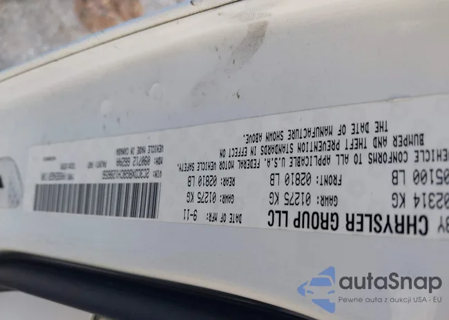 2C3CDXBG8CH128656: 41098868