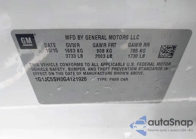 1G1JC5SH0G4121926: 41105936