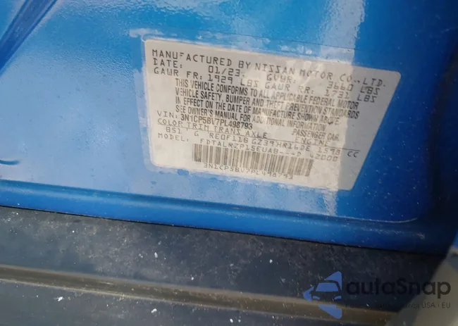 3N1CP5BV7PL498793: 41108679