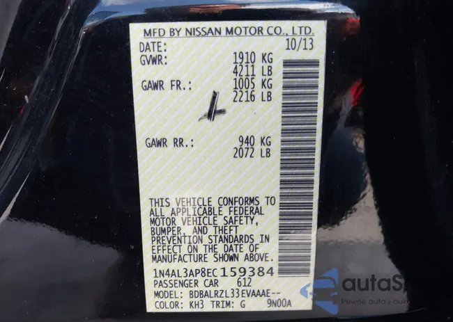 1N4AL3AP8EC159384: 41112693