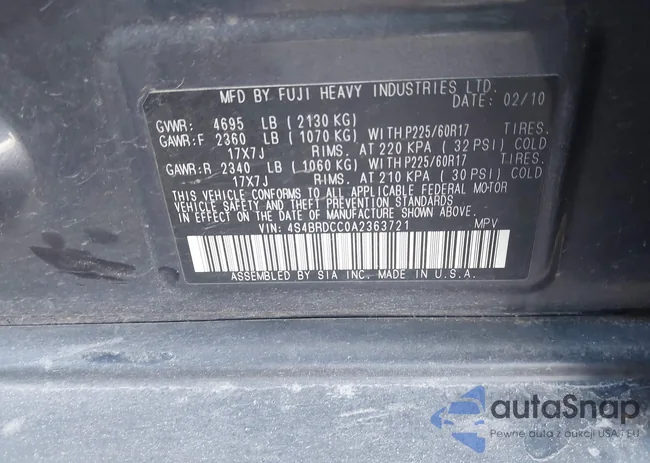 4S4BRDCC0A2363721: 41115266