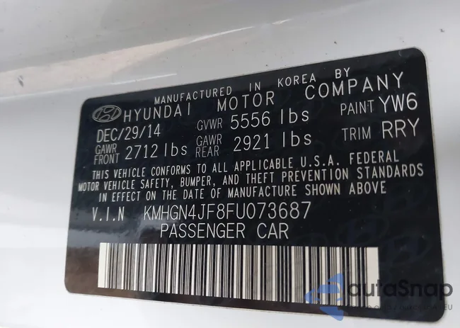 KMHGN4JF8FU073687: 41118050