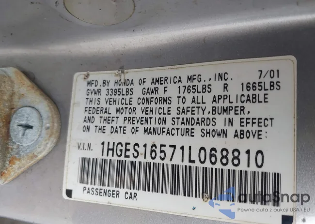 1HGES16571L068810: 41121854