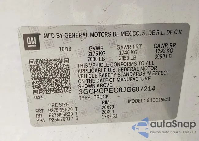 3GCPCPEC8JG607214: 41123097