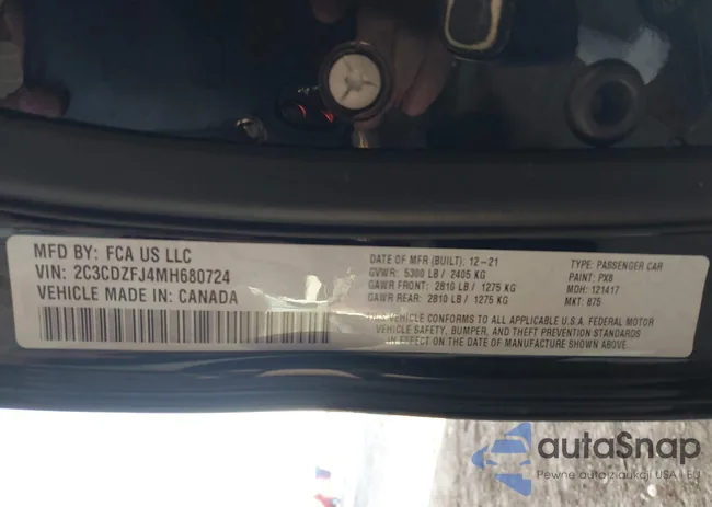 2C3CDZFJ4MH680724: 41125446