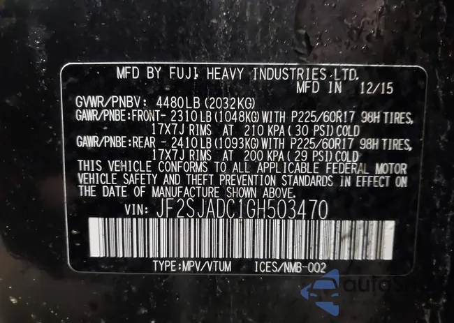 JF2SJADC1GH503470: 41128115