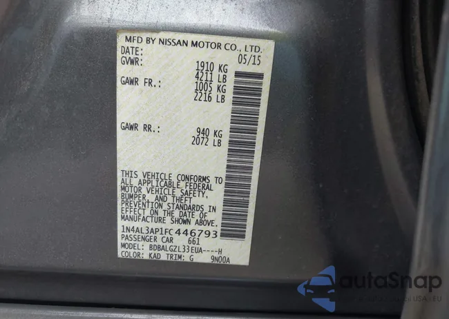 1N4AL3AP1FC446793: 41132579