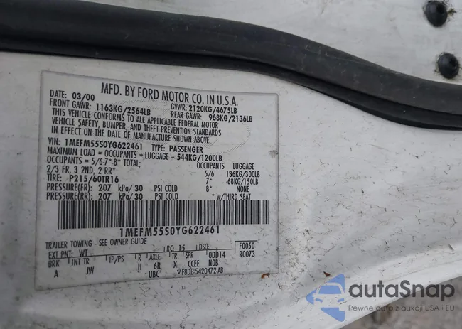 1MEFM55S0YG622461: 41132864