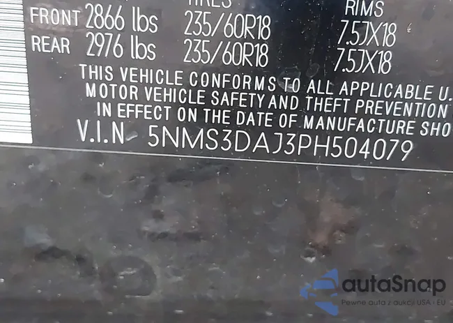 5NMS3DAJ3PH504079: 41142971