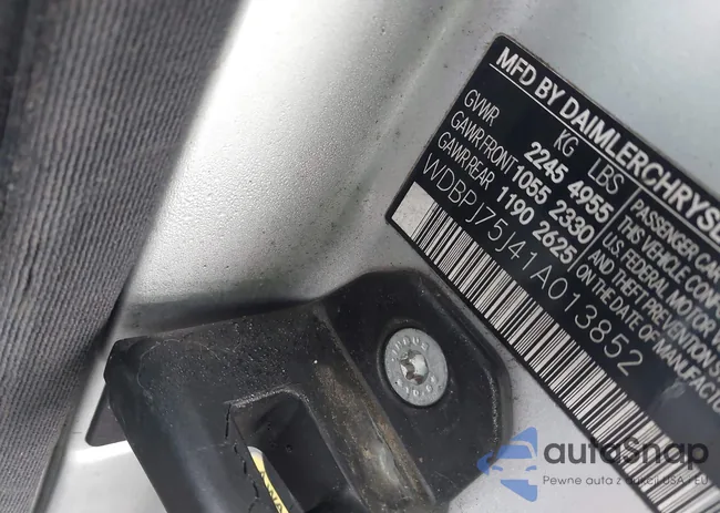 WDBPJ75J41A013852: 41148470